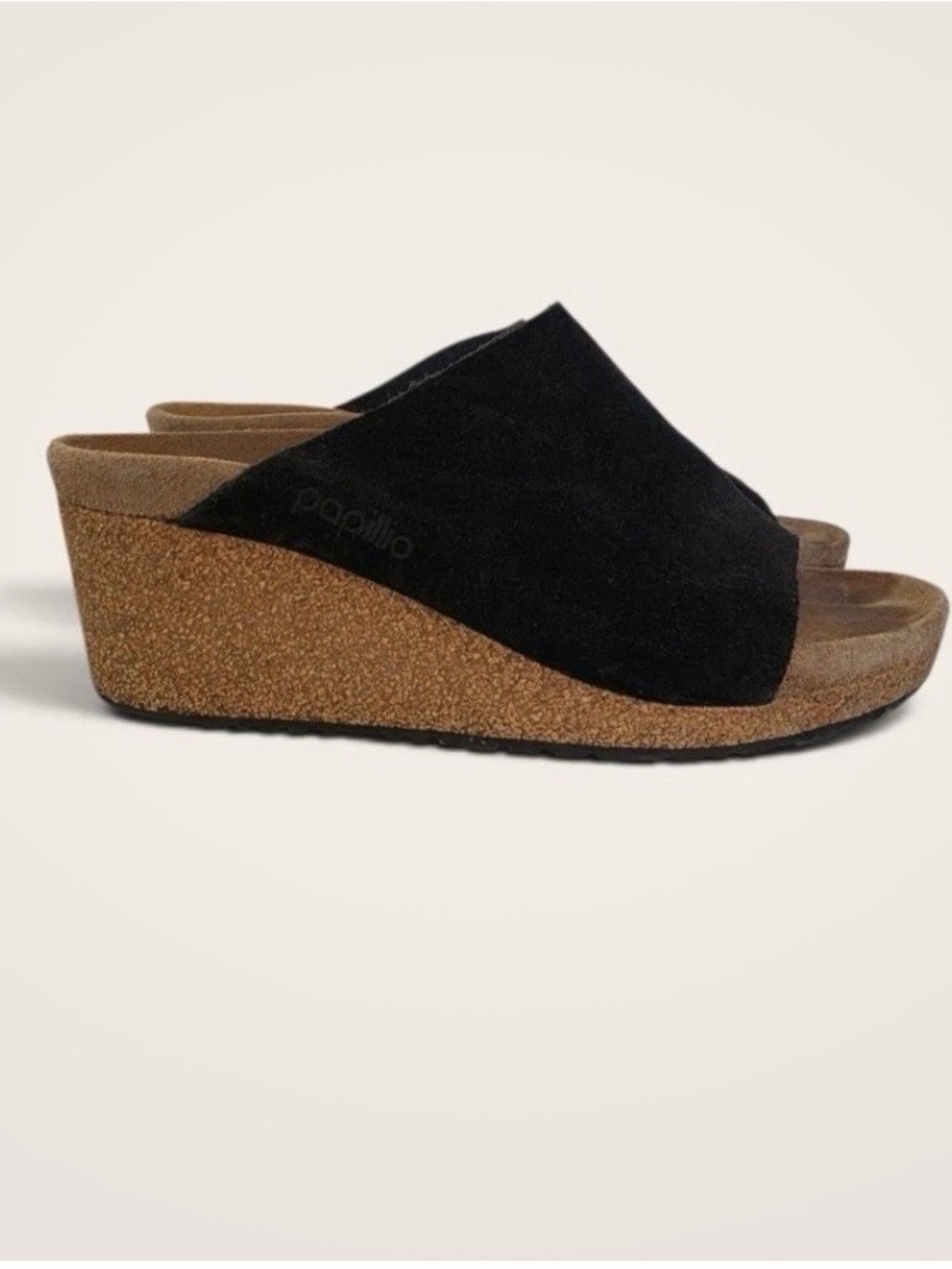 Birkenstock Papillio Namica Suede Wedge Sandals